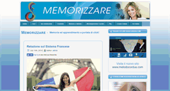 Desktop Screenshot of memorizzare.eu