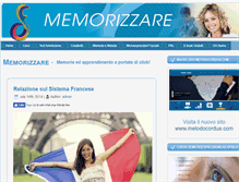 Tablet Screenshot of memorizzare.eu